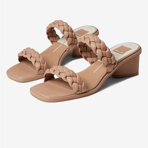 Dolce Vita Ronin 2” Heel Sandals in Cafe Stella - Size 8